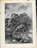 BOER WAR BY RICHARD DANES HEROS OF THE GUNS PRINT
