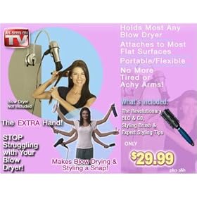 Blo and Go by Laurie Coleman- Portable Hair Dryer Holder