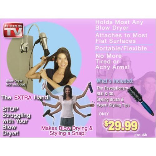 Blo and Go by Laurie Coleman - Portable Hair Dryer Holder