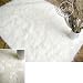 Kitchen & Housewares : Fur Rug - Ivory - 3 x 5" - Super Soft - Does Not Shed (HOMESCAPES Brand) - Normally Delivered Next Working Day with No Extra Cost.