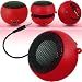 Impexo Red Super Sound Rechargeable Mini Pocket Size Portabl