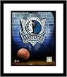 Dallas Mavericks NBA Framed 8x10 Photograph Team Logo and Basketball