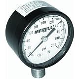 Merrill Mfg. PG200 Steel Pressure Gauge
