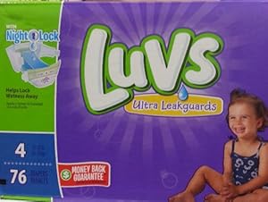 Luvs Size 4 76 Count