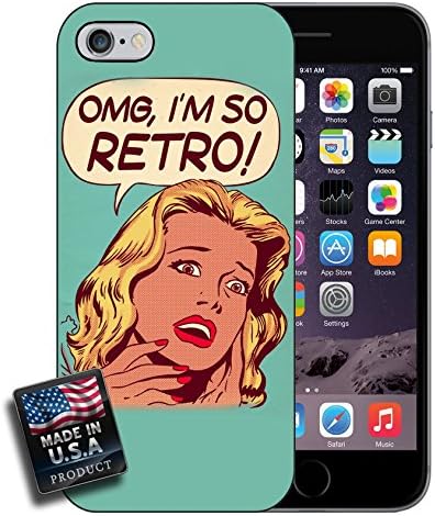 Retro Cartoon Pop Art Vintage iPhone 6 Hard Case