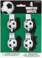 Soccer Whistle Party Favors, 4ct