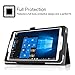 Fintie Chuwi Hi8 Folio Case - Premium PU Leather Cover with Stylus Holder for Chuwi Hi8 / Hi8 Pro / Vi8 / Vi8 Plus 8-Inch Tablet, Black