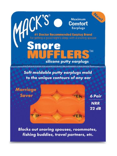 Macks Snore Mufflers Silicone Putty Earplugs, 6 Count (Pack of 2) 51uuwsKrnBL Macks Snore Mufflers Silicone Putty Earplugs, 6 Count (Pack of 2)