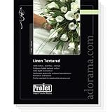 ProJet Elite Watercolor Linen Texture, Archival Natural White Inkjet Paper, 15mil., 11 x 14, 25 Sheets