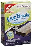 Kellogg's Live Bright Dark Chocolate Vanilla Bars, 4-Count Bars