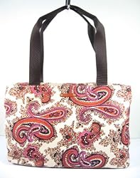 Kate Spade Paisley Beelen Street Aubrey Baby Diaper Tote Red Mutli