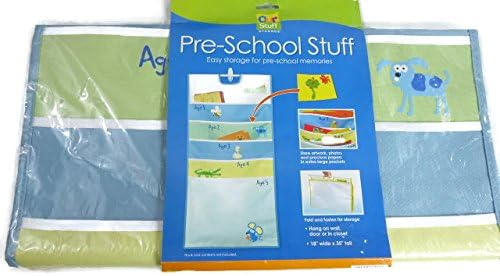 Pre-School Stuff Hanging Canvas Storage Pocket Files
