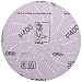 3M Clean Sanding Disc 360L, Film, Hook and Loop Attachment, Aluminum Oxide, 5" Diameter, P400 Grit, 01708 (Pack of 100)