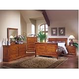 Louis Phillipe Oak Bedroom Set (California King) by Acme Furniture Review