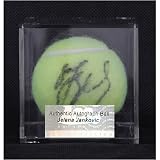 Jelena Jankovic Autographed Tennis Ball in Jewel Cube