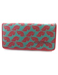 Apparel: Wallet + checkbook holder Agatha Ruiz De La Pradared green (kisses).