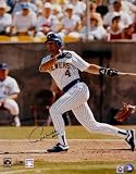 Paul Molitor Milwaukee Brewers - Swing Follow Through - 16x20 Autographed Photograph with HOF 04 Inscription