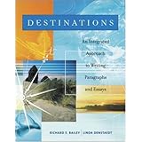 destinations an integrated approach to writing paragraphs and essays