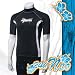 Ascan LYCRA Shirt Style black KURZARM Neu! UV-Schutz SURF KITE WAKE
