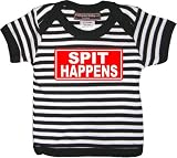 Review Rock your Baby  / Spit Happens Short Sleeve T Shirt - Size 6 -12 months
