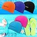 Swimtastic Lycra Swim Cap - 5 Stylish Colors to Choose From (Orange)