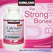 Kirkland Signature Calcium 600 Mg + D3 500 Tablets