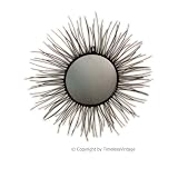 20 Iron Sun Burst Wall Art Mirror Designer Home Decor by 