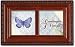 Granddaughter Petite Woodgrain Music Box Plays Light Up My Life