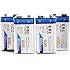 EBL 4 Pack 9V 6F22 600mAh High Volume Lithium-ion Rechargeable 9 Volt Li-ion Batteries
