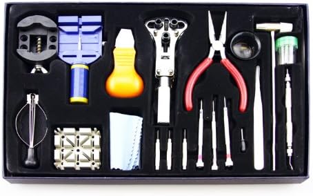 LB1 High Performance New Watch Repair Tool Kit for Bulova Men's 98C62 Marine Star Watch - 20 in 1 Professional Watch Repair Tool Set