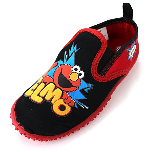 Sesame Street Elmo Toddler Boy's Red Aqua Socks Water Shoes