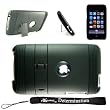 iPod Touch 2nd / 3rd Generation Black skin case cover 3G bundle, home / car charger, USB cable 8GB, 16GB, 32GB, 64GB (newest model)