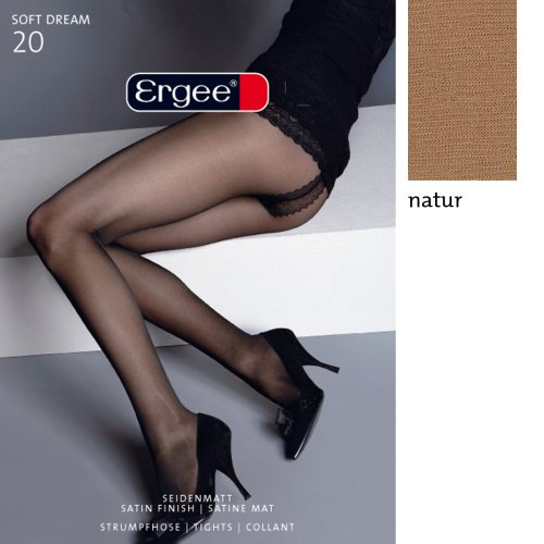 Ergee Soft Dream 20 Damen Feinstrumpfhose, natur