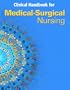 Clinical Handbook for Medical Surgical Nursing: Critical Thinking in Client Care