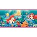 Imperial Disney Home DF059151B Ariel Princess Border, Pink, 10.25-Inch Wide