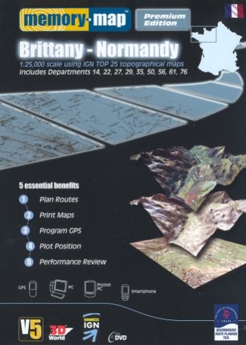 Memory Map Brittany Normandy Premium (PC)