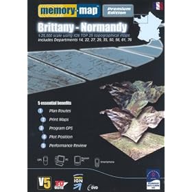 Memory Map Brittany Normandy Premium (PC)
