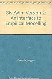 GiveWin version 2 : an interface to empirical modelling