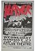 Slayer Fear Undisputed Attitude Handbill Poster August 21