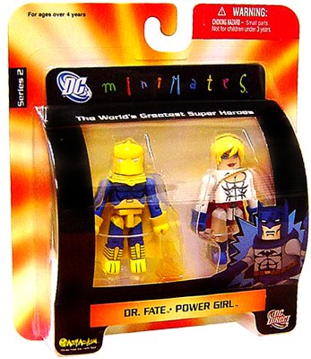  Dc Minimates Series 2 Dr. Fate & Power Girl