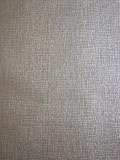 La Perla Chocolate Brown Silver Plain Wallpaper 22185