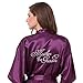 Joytton Women's Kimono Robe with Embroidered Mother of the Groom