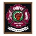 Black Professional Firefighter 100% Cotton Afghan