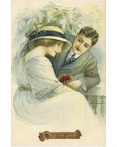 Photographic Print of Courting couple man leans from Lebrecht Music a Arts Photo Library