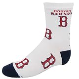 BOSTON RED SOX OFFICIAL LOGO TODDLER BABY SOCKS