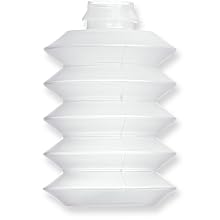 Qosina 74027 Natural LDPE Bellows Dispensing Bottle, 30mL Capacity (Pack of 25)