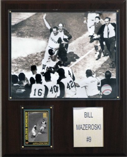 MLB Bill Mazeroski Pittsburgh Pirates Player Plaque