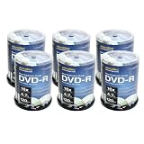Aleratec 230119 Duplicator Grade 16x DVDR Recordable Media, Silver, 600 Pack