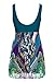 Wantdo Women's Slimming Modest Flared Fit Vintage Swimdress