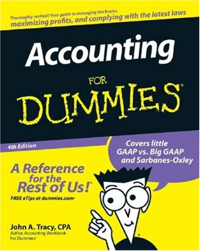 Textbook - Accounting For Dummies